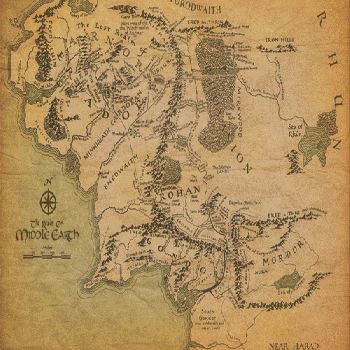 GIF Lord Of The Rings Map