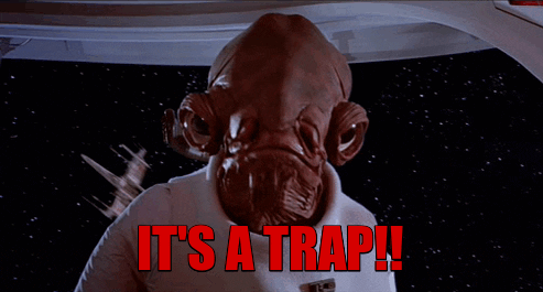 It's a trap Star Wars GIF