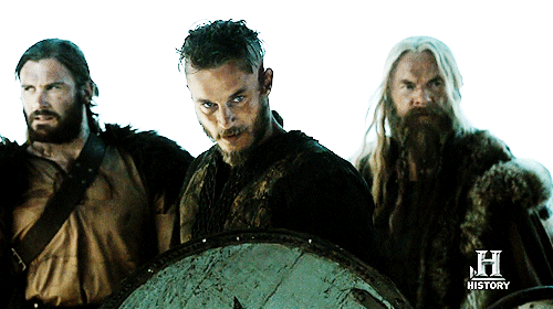 Ragnar and Rollo GIF