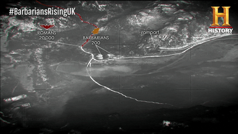 The battle of Teutoburg forest GIF