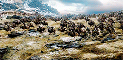 battle of the five armies Hobbit GIF