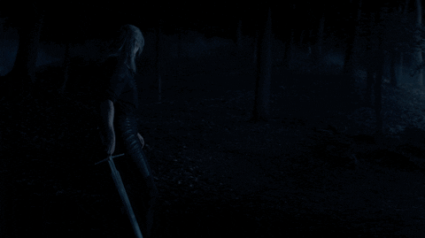 The Witcher monster GIF