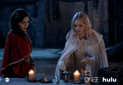 The evil queen and emma ouat
