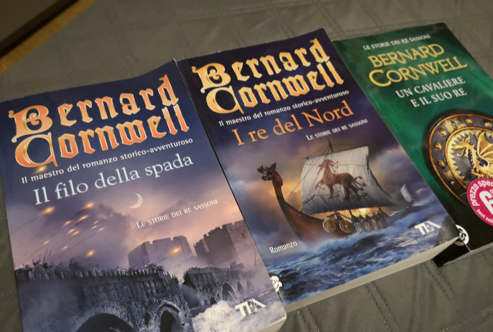 I primi tre libri della saga dei re sassoni di Cornwell