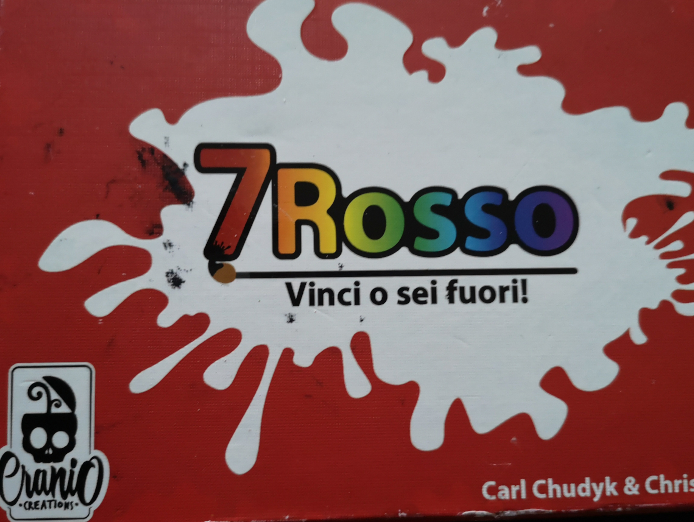 7 rosso, il gioco di carte