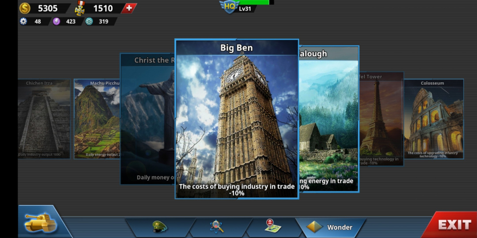 World Conqueror IV Wonders