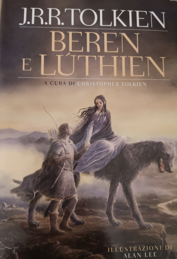 Copertina di Beren e Luthien