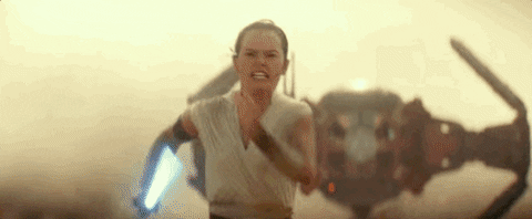 Rey is OP GIF