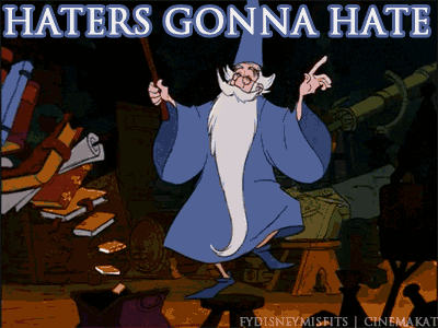 Haters Merlin GIF