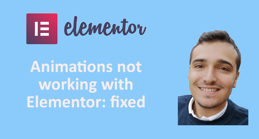 Animation not working with Elementor
