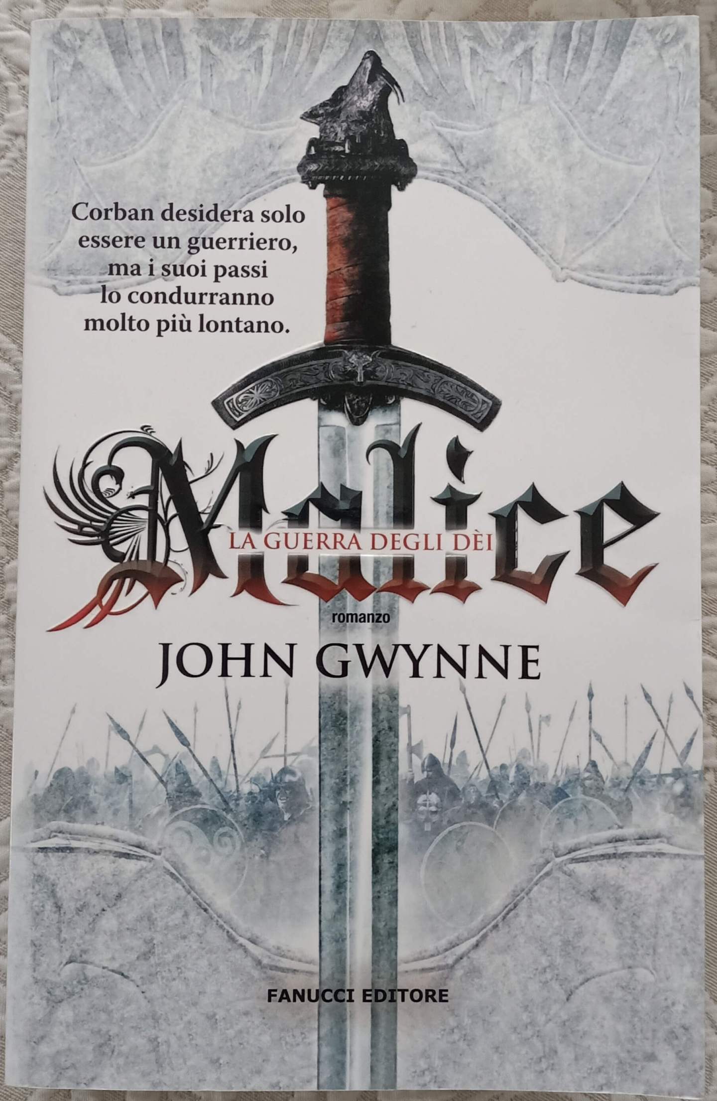 malice la guerra degli dei libro