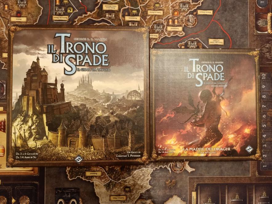 il trono di spade il gioco da tavolo con madre dei draghi